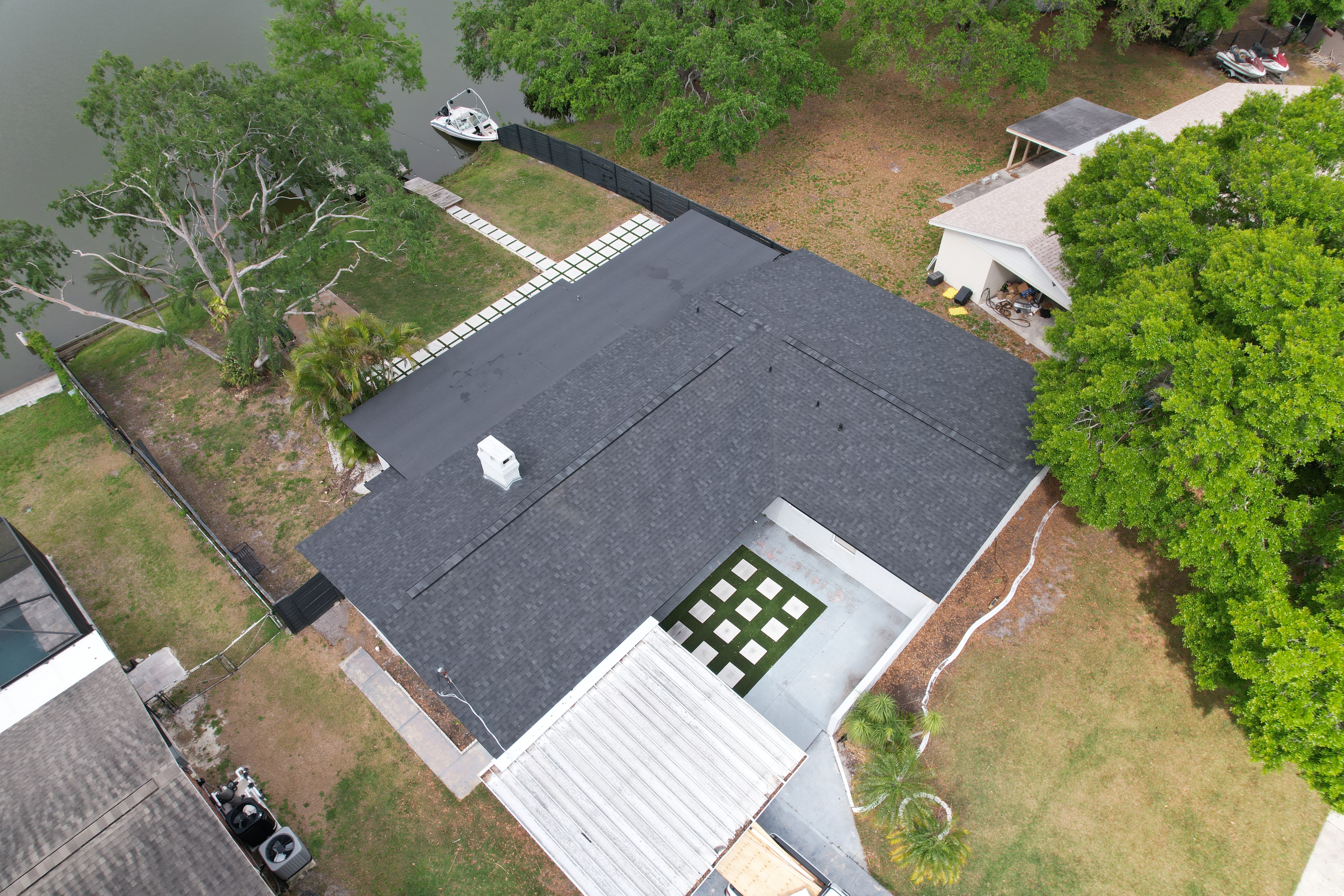 Full roof replacement in Tampa Bay by GAF Master Elite contractor Protek